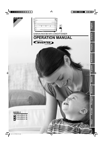 Manual Daikin FVXG25K2V1B Ar condicionado