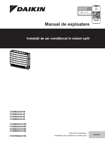 Manual Daikin FVXM35A2V1B Aer condiționat