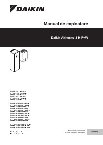 Manual Daikin EAVX16S18DA6V7 Pompa de caldura