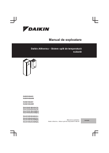 Manual Daikin EAVX16S23DA9WG Pompa de caldura