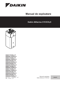 Manual Daikin EBSX11P50DF Pompa de caldura