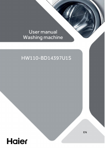 Manual Haier HW110-BD14397U1 Washing Machine
