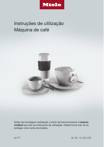 Manual Miele CM 7550 CoffeePassion Máquina de café