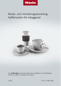 Bruksanvisning Miele CVA 7840 Kaffebryggare