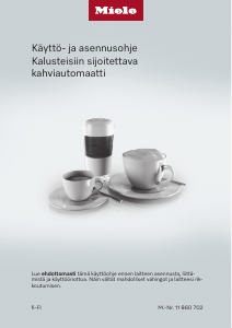 Käyttöohje Miele CVA 7845 125 Gala Ed Kahvikone