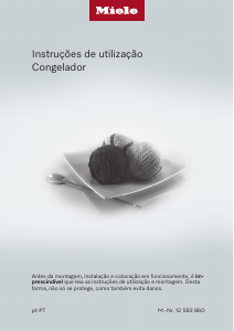 Manual Miele FNS 7794 D R Congelador