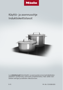Käyttöohje Miele KMDA 7876 FL-A 125 Gala Ed Keittotaso