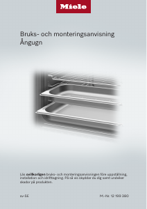 Bruksanvisning Miele DGC 7340 HC Pro Ugn