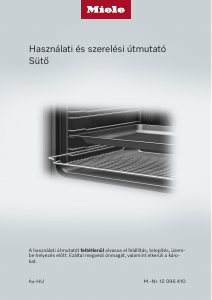 Használati útmutató Miele H 7440 BPX 125 Gala Ed Kemence