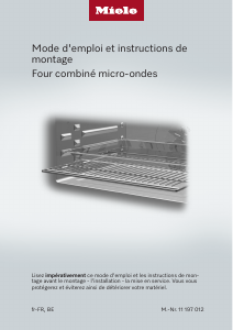 Mode d’emploi Miele H 7840 BMX 125 Gala Ed Four