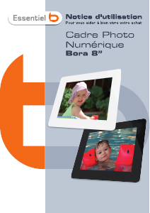 Mode d’emploi Essentiel B Bora 8 Cadre photo numérique
