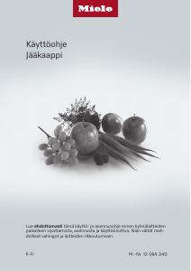 Käyttöohje Miele K 7797 C R Jääkaappi