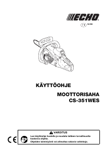 Käyttöohje Echo CS-351WES Ketjusaha