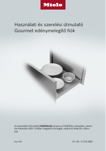 Használati útmutató Miele ESW 7010 125 Gala Ed Melegítőfiók