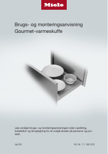 Brugsanvisning Miele ESW 7010 125 Gala Ed Varmeskuffe