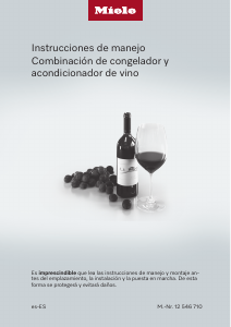 Manual de uso Miele KWNS 4784 DE Vinoteca