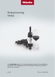 Bruksanvisning Miele KWT 4584 E Vinkyl