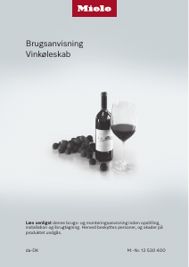 Brugsanvisning Miele KWT 4584 E Vinkøleskab