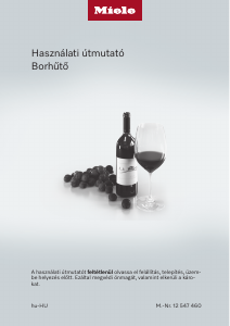 Használati útmutató Miele KWT 4999 F Borszekrény