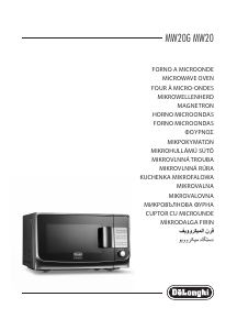 Manuale DeLonghi MW20G Microonde