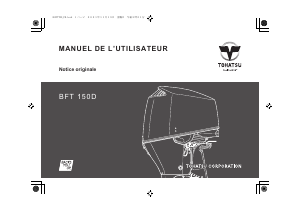 Mode d’emploi Tohatsu BFT 150D Moteur hors-bord