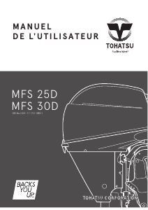 Mode d’emploi Tohatsu MFS 30D Moteur hors-bord