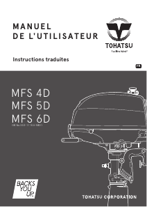 Mode d’emploi Tohatsu MFS 5D (EU Model) Moteur hors-bord