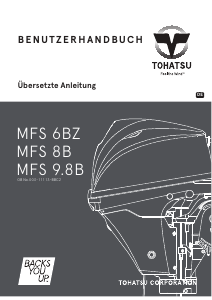 Bedienungsanleitung Tohatsu MFS 6BZ (EU Model) Aussenborder