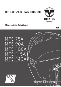Bedienungsanleitung Tohatsu MFS 75A (EU Model) Aussenborder