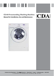 Handleiding CDA CI240 Wasmachine