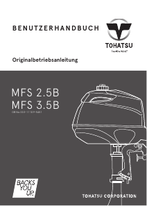 Bedienungsanleitung Tohatsu MFS3.5B Aussenborder