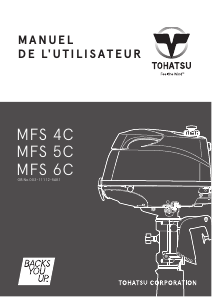Mode d’emploi Tohatsu MFS6C Moteur hors-bord