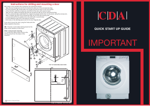 Handleiding CDA CI360 Wasmachine
