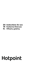 Kullanım kılavuzu Hotpoint PHGC6.4 FLMX Davlumbaz