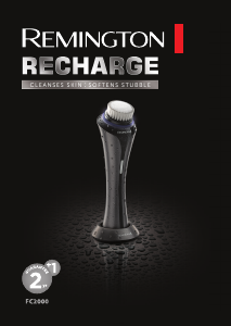 Εγχειρίδιο Remington FC2000 Recharge Βούρτσα καθαρισμού προσώπου