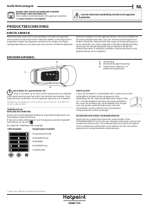 Bedienungsanleitung Hotpoint B 20 A1 DV E/HA Kühl-gefrierkombination