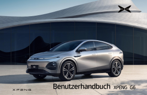 Bedienungsanleitung XPENG G6 (2024)