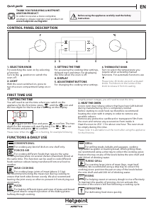 Kasutusjuhend Hotpoint FA5 844 JC IX HA Ahi