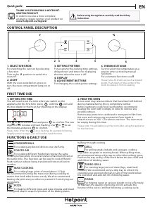 Наръчник Hotpoint FA5 844 JH IX HA Фурна