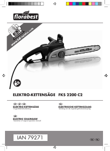 Manual Florabest FKS 2200 C2 Chainsaw