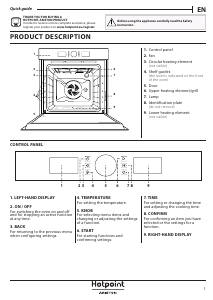 Manual Hotpoint FI4 851 H IX HA Oven