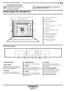 Kasutusjuhend Hotpoint FI5 854 P IX HA Ahi