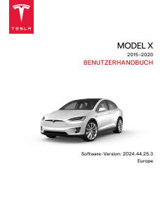 Bedienungsanleitung Tesla Model X (2016)