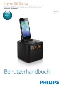 Bedienungsanleitung Philips AJ3200 Uhrenradio