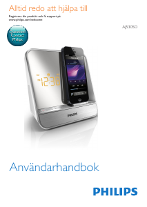 Bruksanvisning Philips AJ5305D Klockradio