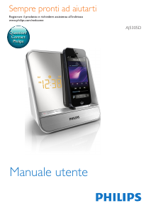 Manuale Philips AJ5305D Radiosveglia