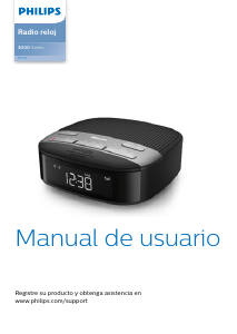 Manual de uso Philips TAR3505 Radiodespertador