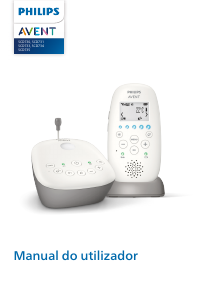 Manual Philips SCD735 Avent Monitor de bebê