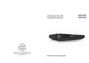 Vadovas Philips BDP2900 Blu-ray leistuvas