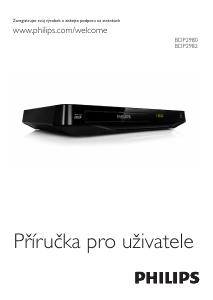 Manuál Philips BDP2982 Přehrávač Blu-ray